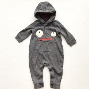 Babygap hooded monster jumper GUC 6-12 months